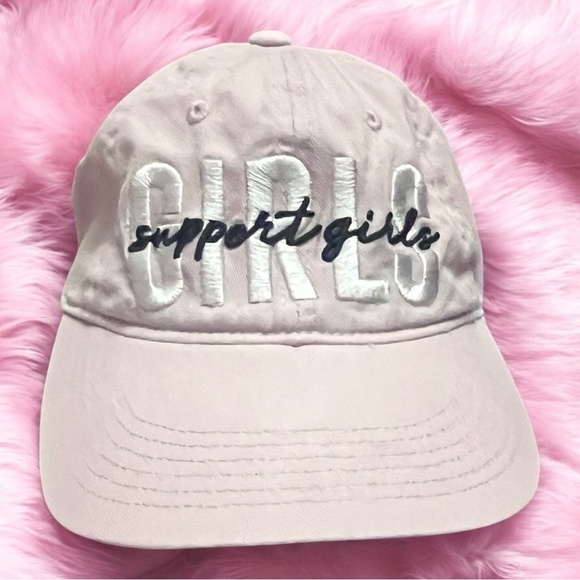 BOGO FREE (= or < value) Light faded pink Girls support Girls cap - Picture 1 of 8